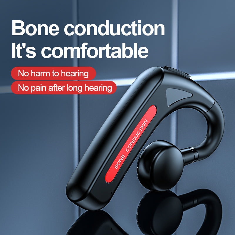 618 Wireless Bluetooth Bone Conduction Earphone Single Ear Hook Headset 618 Wireless Bluetooth Bone Conduction Earphone Single Ear Hook Headset